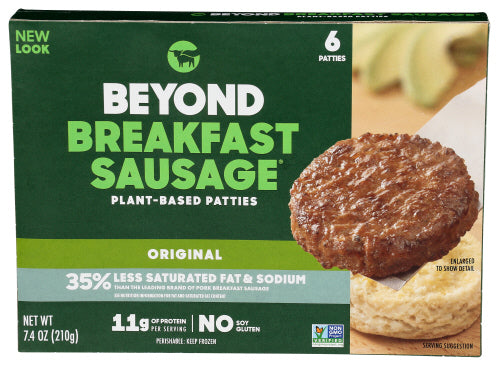 Beyond Meat - Sausage Patties 6pk-12/7.4oz (72ct)